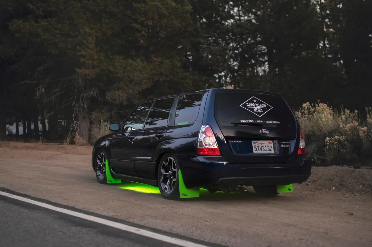 Subaru Forester (Sg) 2003-2008 Rally Mud Flaps 1