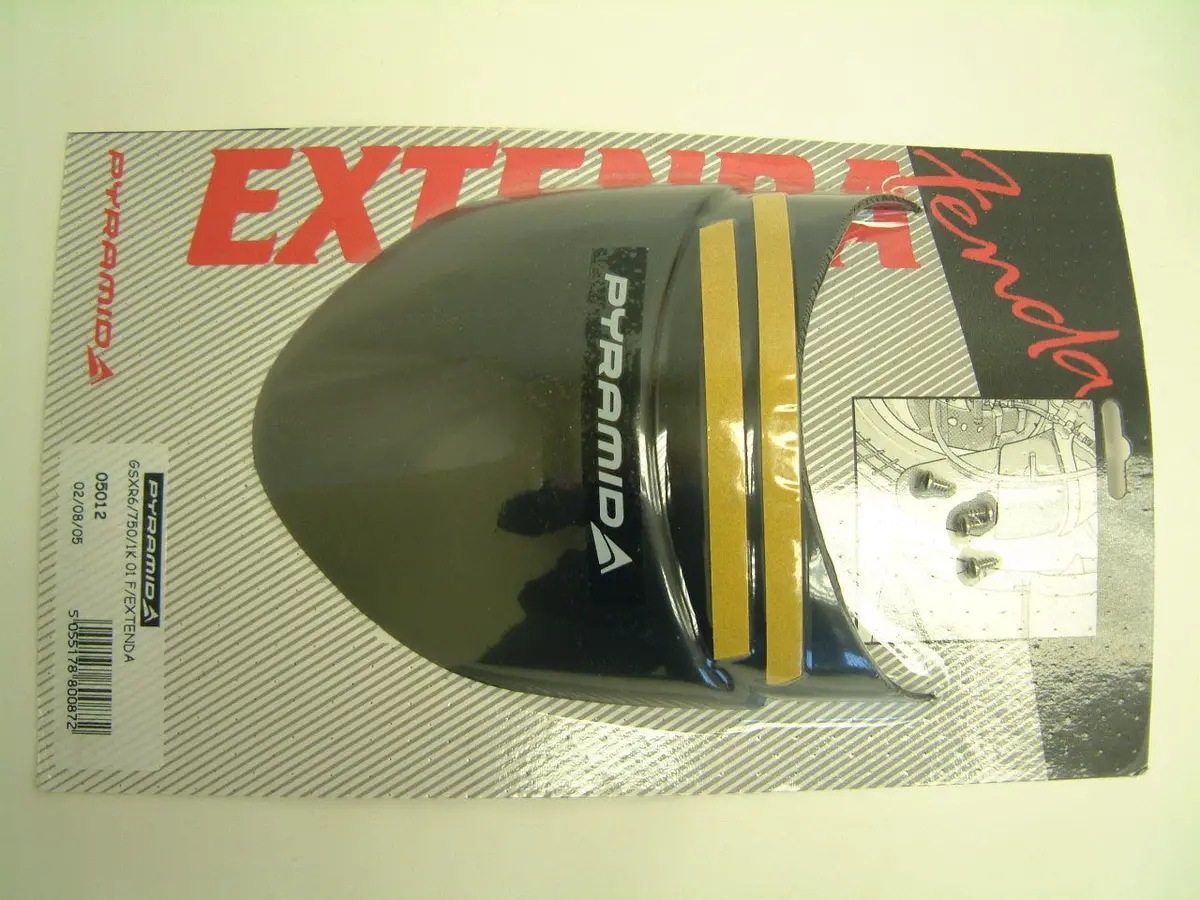 Suzuki Gsxr600 & Gsxr750 01-03 Mudguard Extender Fender By Pyramid Plastics 1