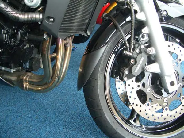 Suzuki Gsr600 2006-2008  Mudguard Extender Fender By Pyramid Plastics 1