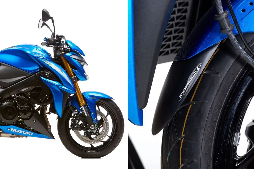 Suzuki Gsxs750 2017> Mudguard Extender Fender By Pyramid Plastics 1