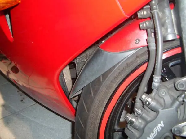 Honda Vfr800 Vtec Mudguard Extender Fender By Pyramid Plastics 1