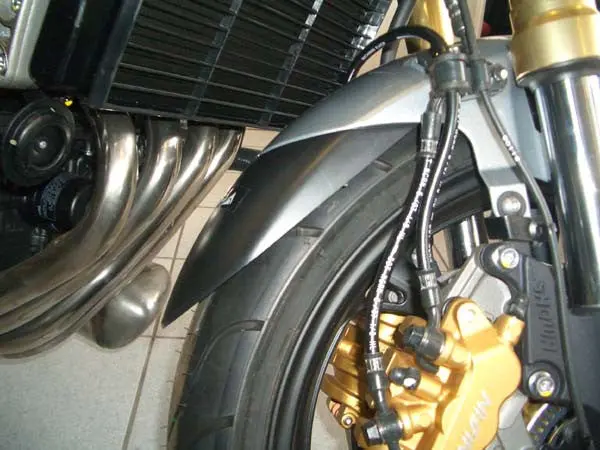 Honda Cb600f 05> & Cbr600f 11> Mudguard Extender Fender Pyramid 1