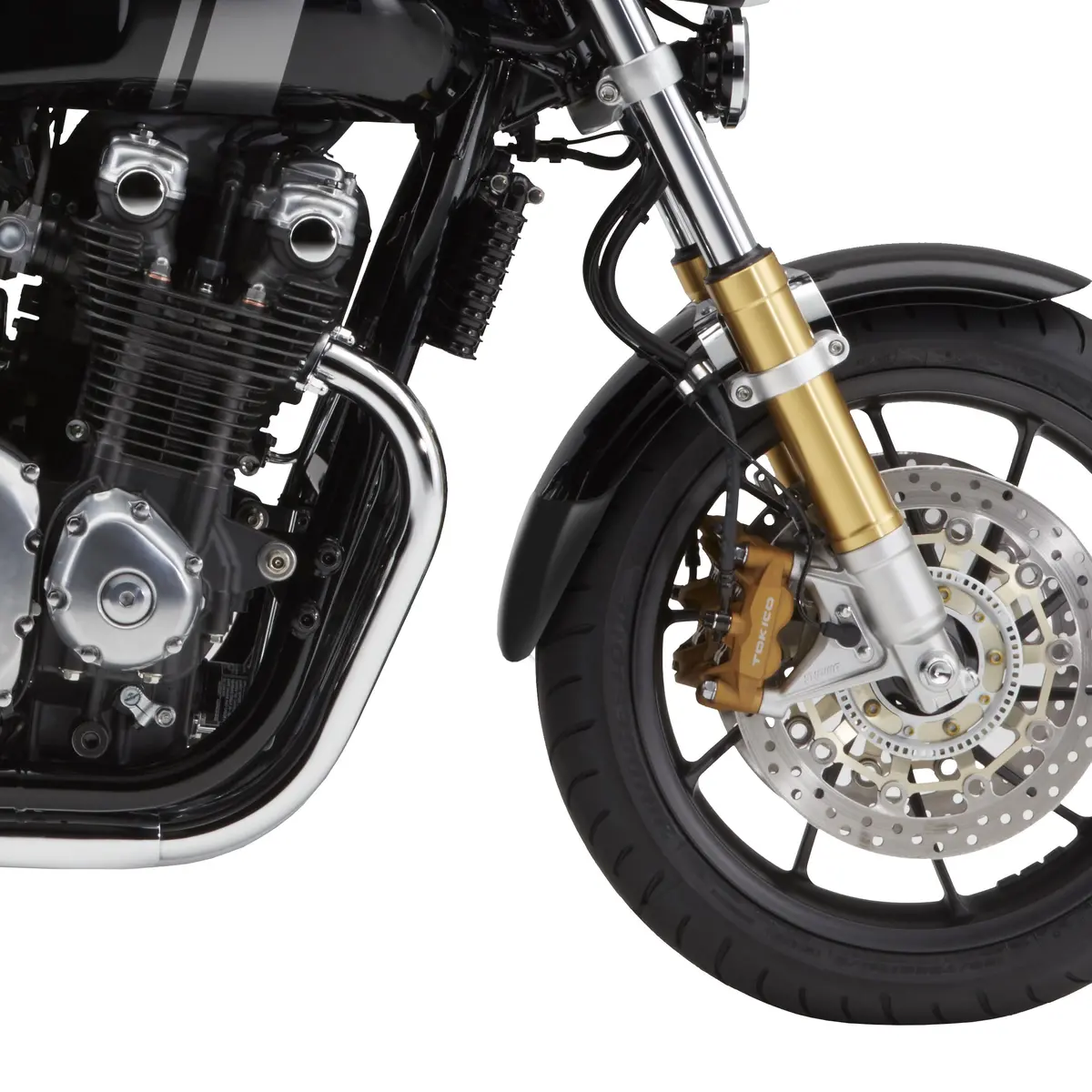 Honda Xrv750 Africa Twin 90-2003  Black Abs Mudguard Fenda Extender 1