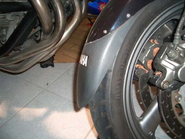 Yamaha Xj600 Diversion 1999-2002  Mudguard Extender Fender By Pyramid 1