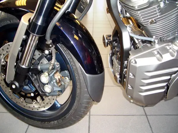 Yamaha Mt-01 All Years Mudguard Extender Fender By Pyramid Plastics 1