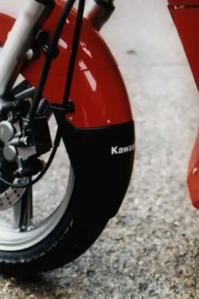Kawasaki Gpz500 1992-1993 Mudguard Extender  Fender By Pyramid 1