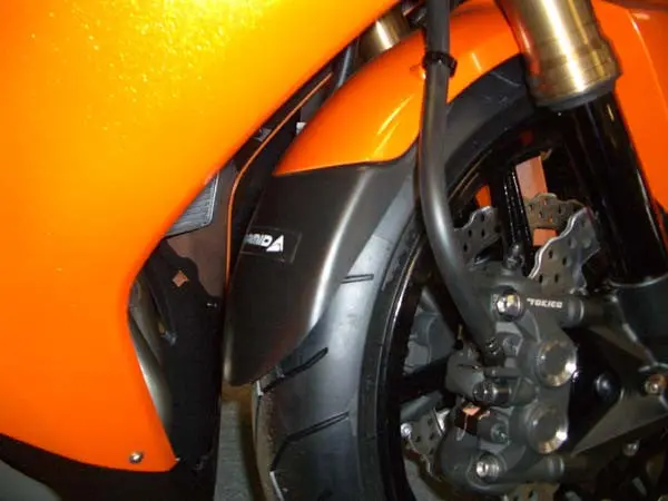 Kawasaki Zx10r 11-2016 Mudguard Extender Fender By Pyramid Plastics 1