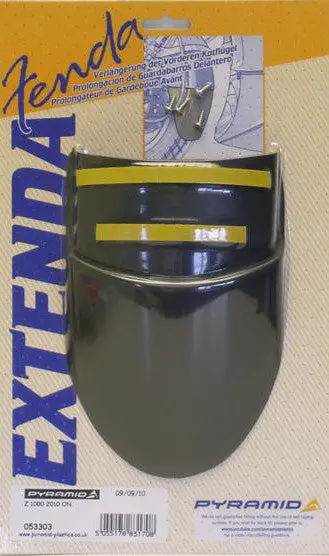 Kawasaki Z1000 10-14 Mudguard Extender Fender By Pyramid Plastics 2