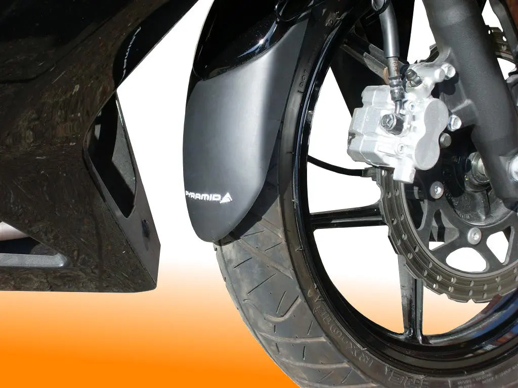 Kawasaki Ninja 250R 2008-2014 Mudguard Extender Fender By Pyramid Plastics 1
