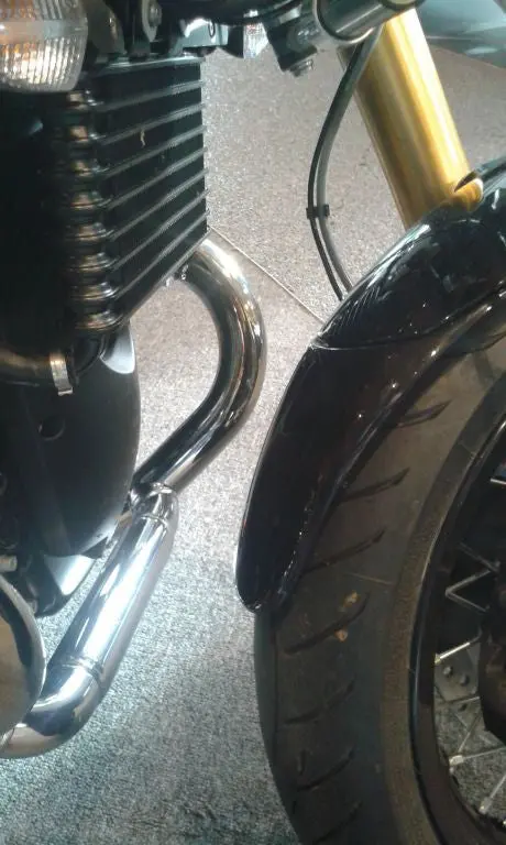 Bmw R-Nine-T 2014> Mudguard Extender Fender Pyramid 1