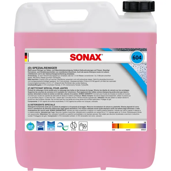 Sonax Special Cleaner Concentrate 10 Ltr 1