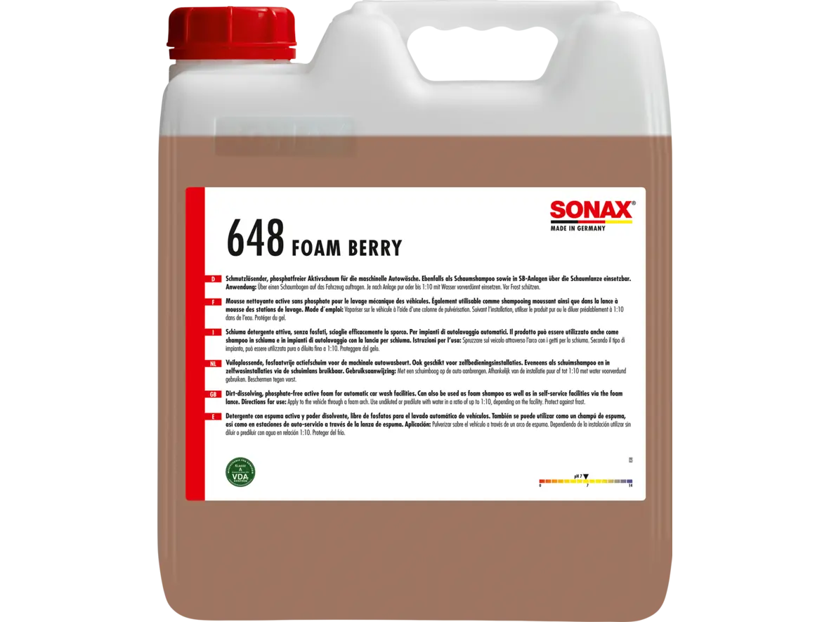 Sonax Active Cleaning Foaming Berry 10L 1