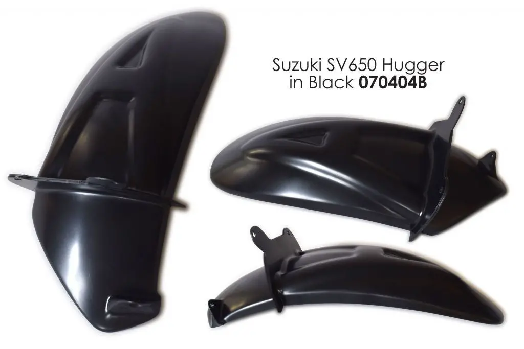 Suzuki Sfv 650 Gladius 09-2016 Gloss Black Hugger By Pyramid Plastics 2