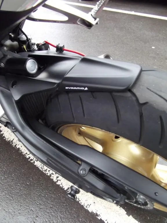Honda Cbr1000rr Fireblade 08-2012 Abs Hugger Fender Extension 1