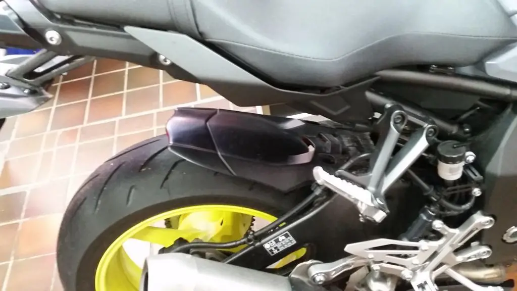 Yamaha Niken & Gt   2018>  Abs Hugger Fender Extension 1