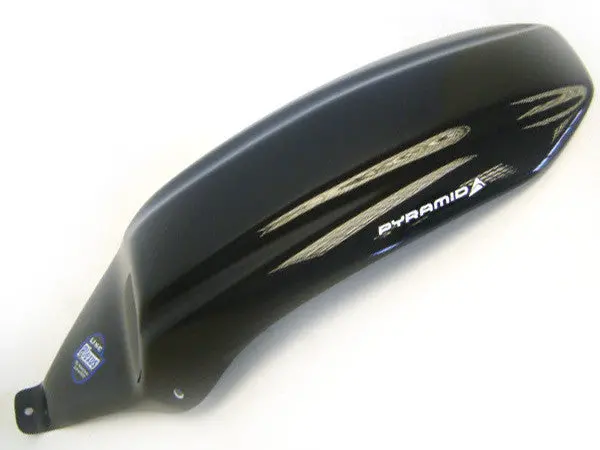 Kawasaki Zrx1200  All Years Gloss Black Hugger By Pyramid Plastics 1