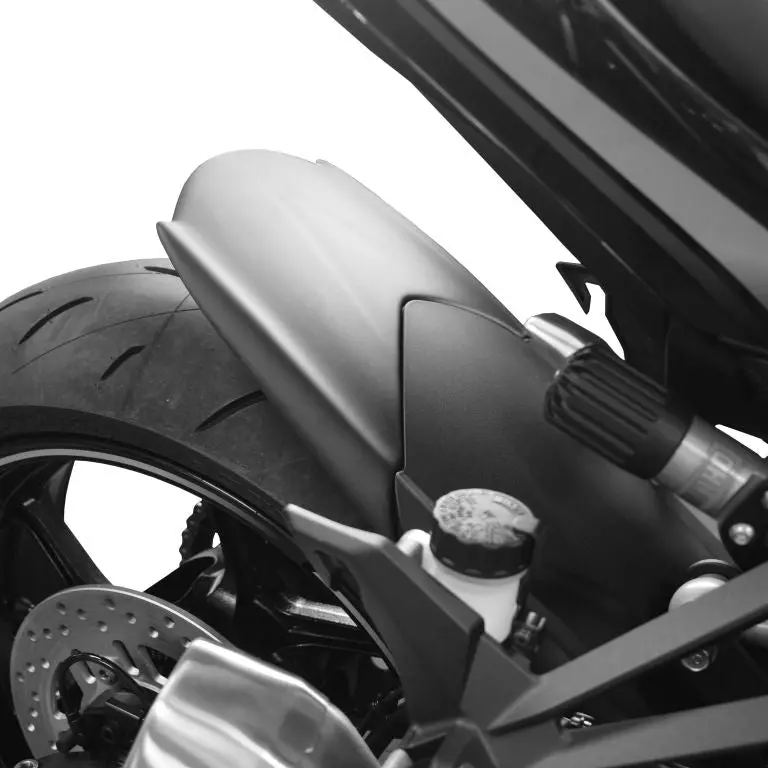Kawasaki Z250   2013-2016  Abs Matte Black Hugger  Extension. By Pyramid 1