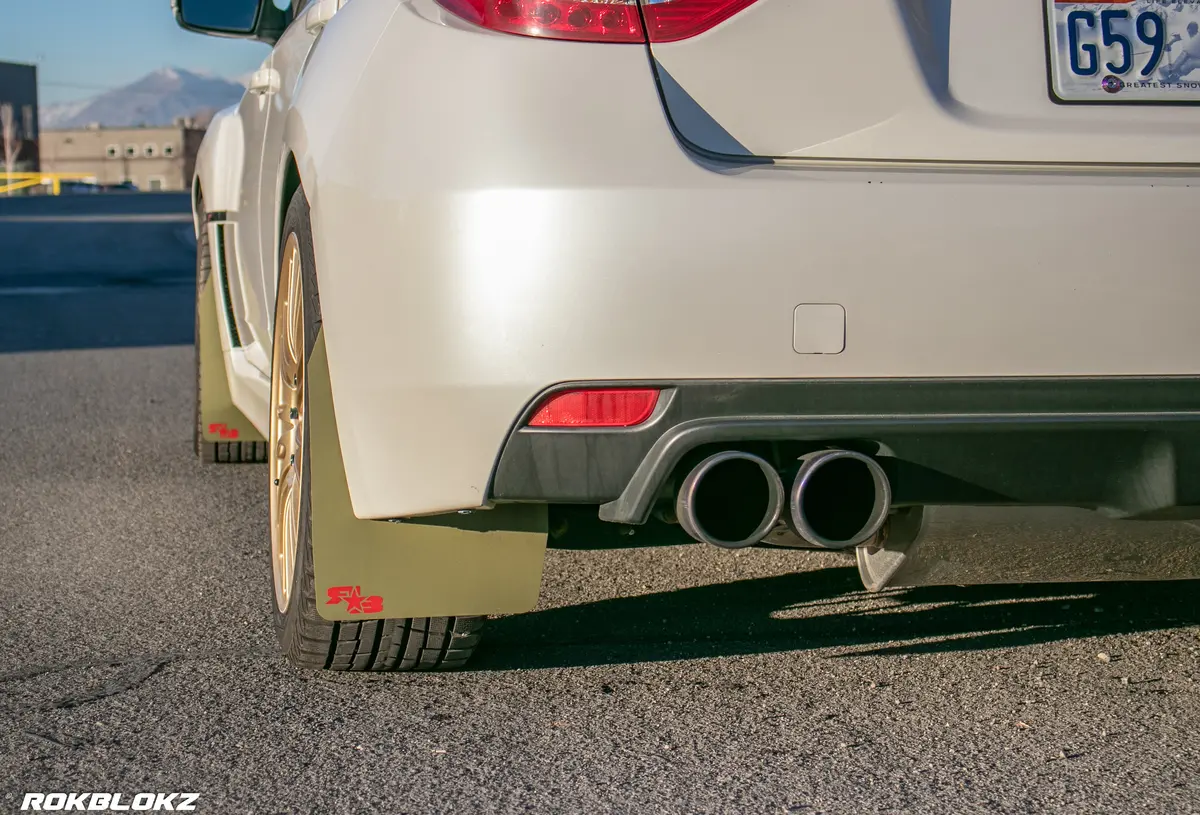 Subaru Wrx/Sti Sedan 2011-2014 Rally Mud Flaps 1