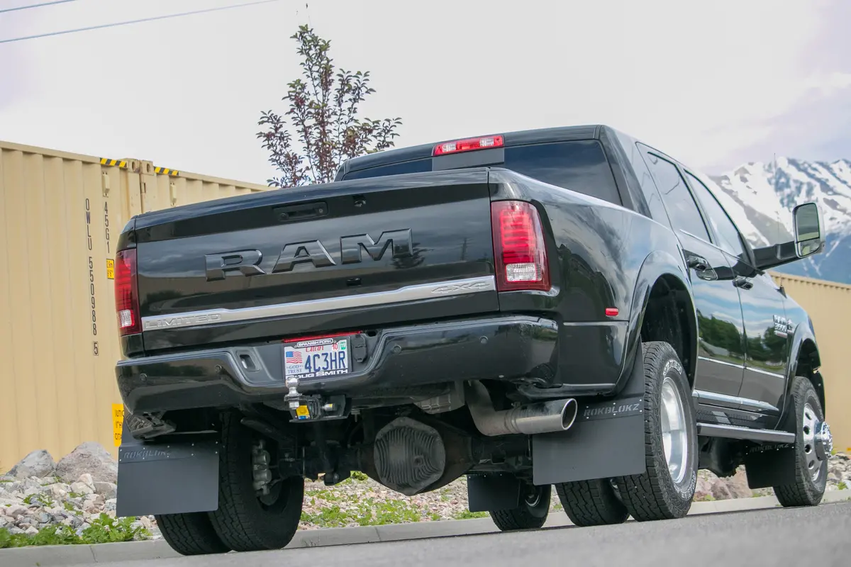 Ram 3500 Heavy Duty Drw (Dually) Step Back '10-'18 Mud Flaps 14