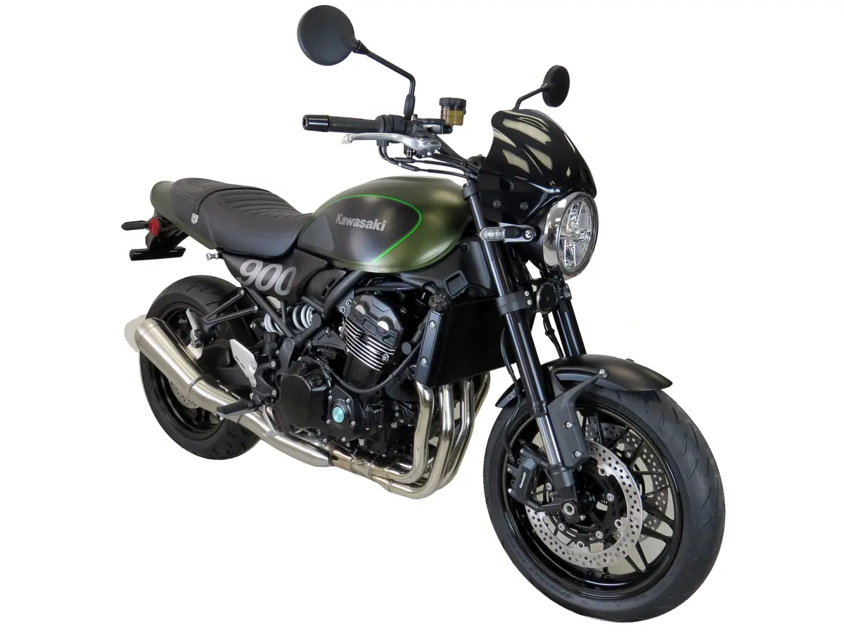 Kawasaki Z900 17-21 Gloss Black Tomahawk Headlight Fairing By Powerbronze Rrp £145 1