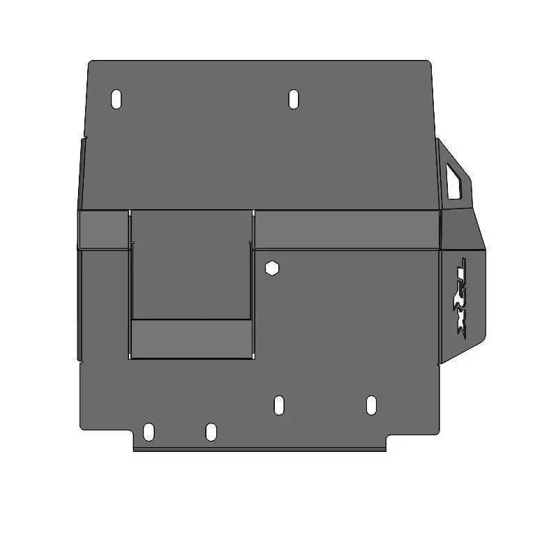 Front Differential & Steering Skid Plate | 5Th Gen | 2021 - 2024 Ram Trx 1