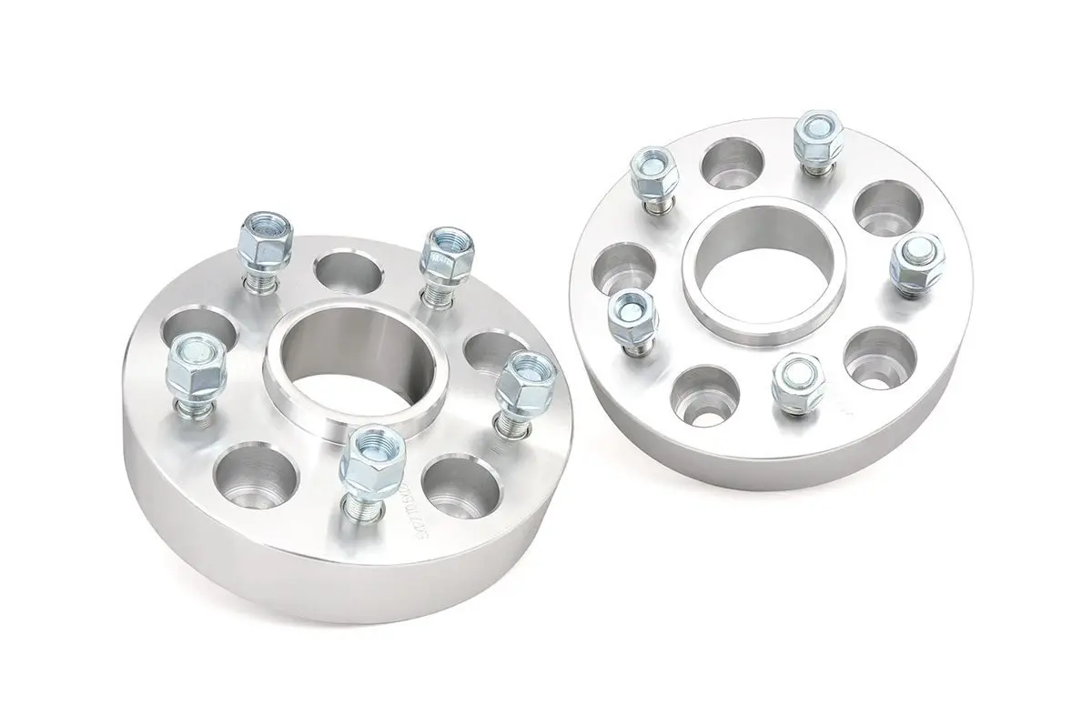 2 Inch Wheel Spacers Pair 18-20 Wrangler Jl 20-20 Gladiator Jt Rough Country 1