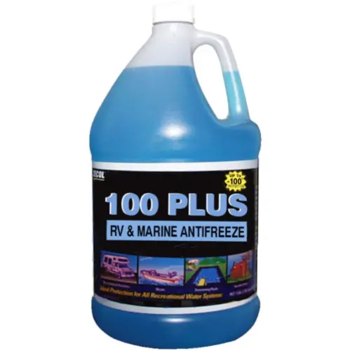 100 Plus Rv & Marine Antifreeze - Case Of 6 (1 Gallon) 1