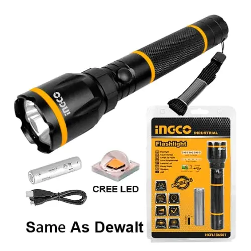 Ingco Aluminium Flash Light 135-270 Lumens 1