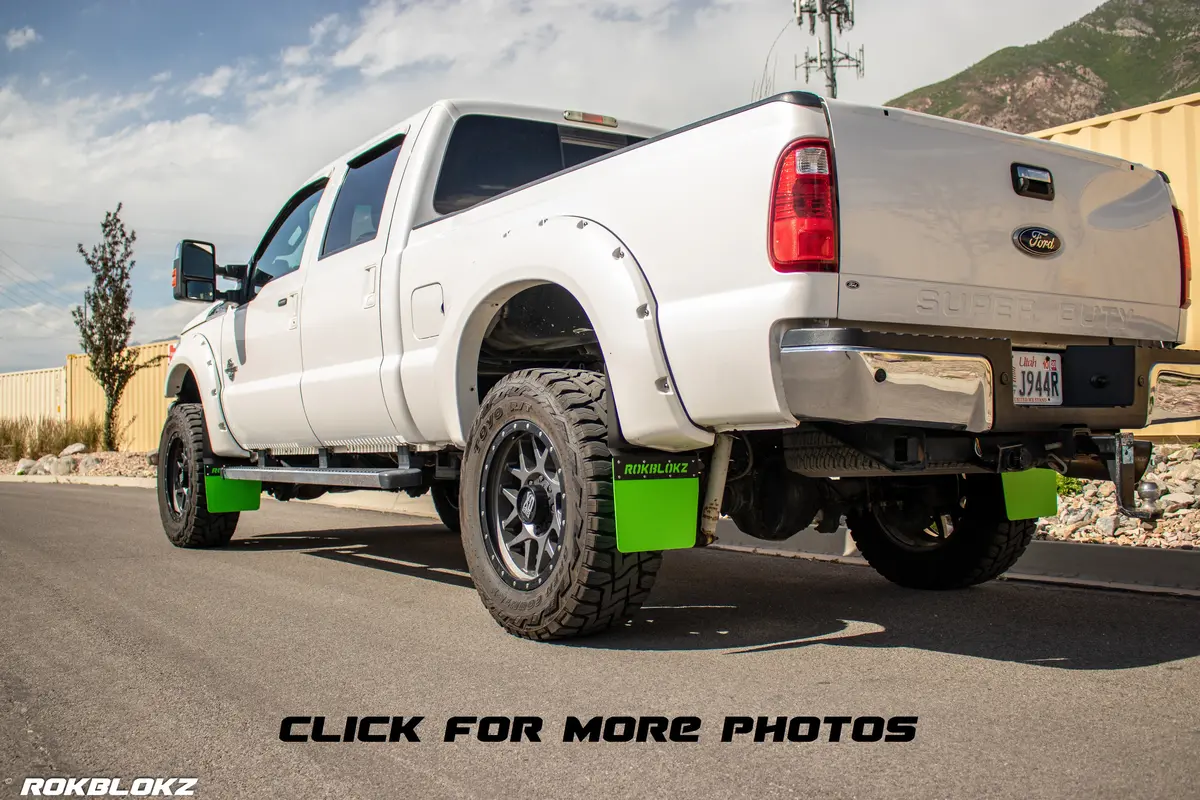 Ford F-250 F-350 2011-2016 Step Back Mud Flaps 1
