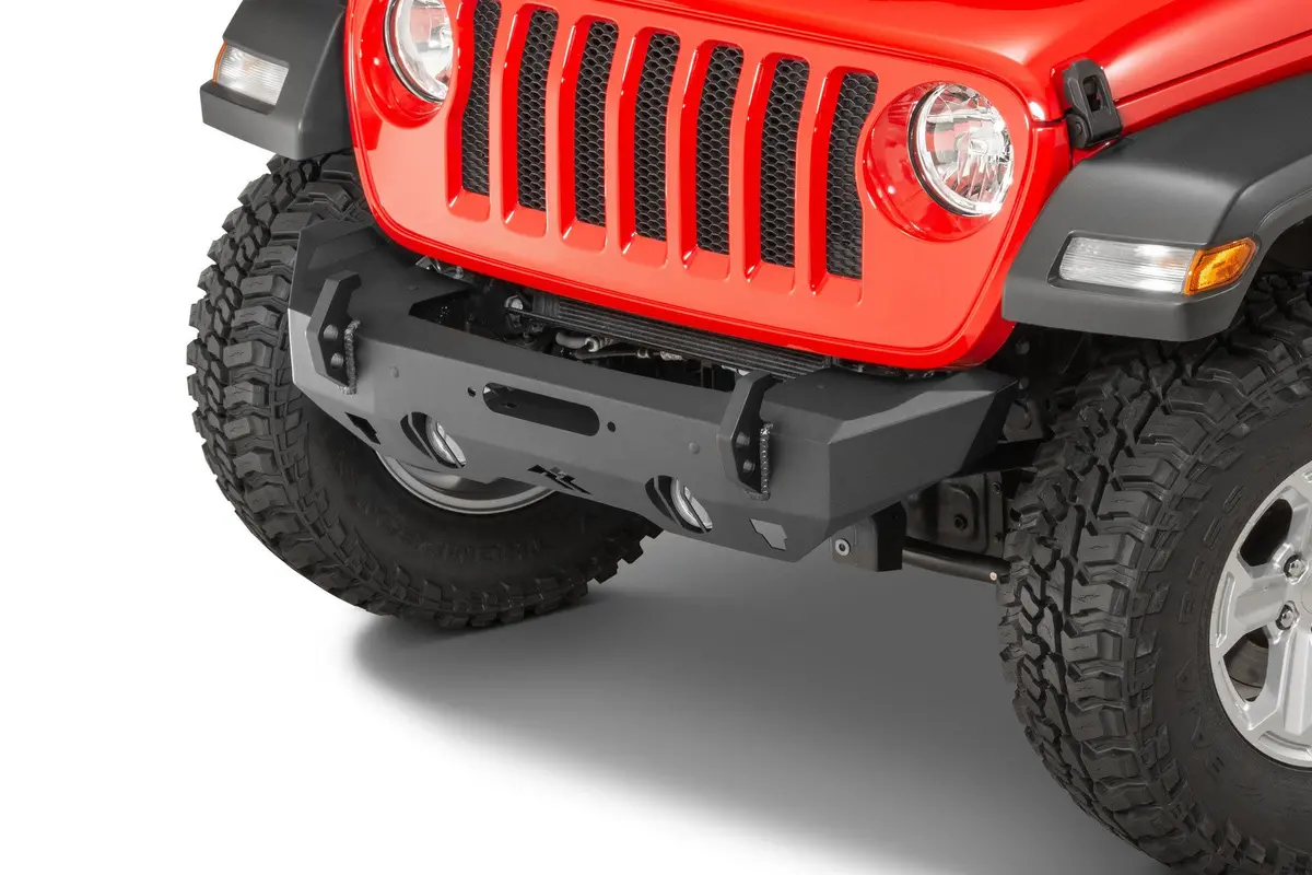Rugged Ridge 11540.32 Hd Stubby Front Bumper For 07-21 Jeep Wrangler Jl, Jk & Gladiator Jt 2