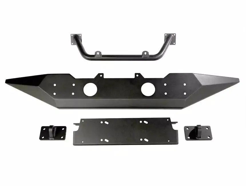 Rugged Ridge Spartan High-Clearance Front Bumper With Overrider 11548.41 1