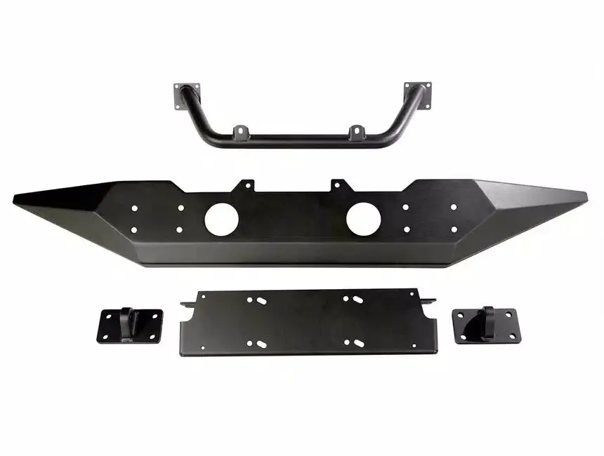 Rugged Ridge Spartan Front Bumper With Overrider 11548.42 1