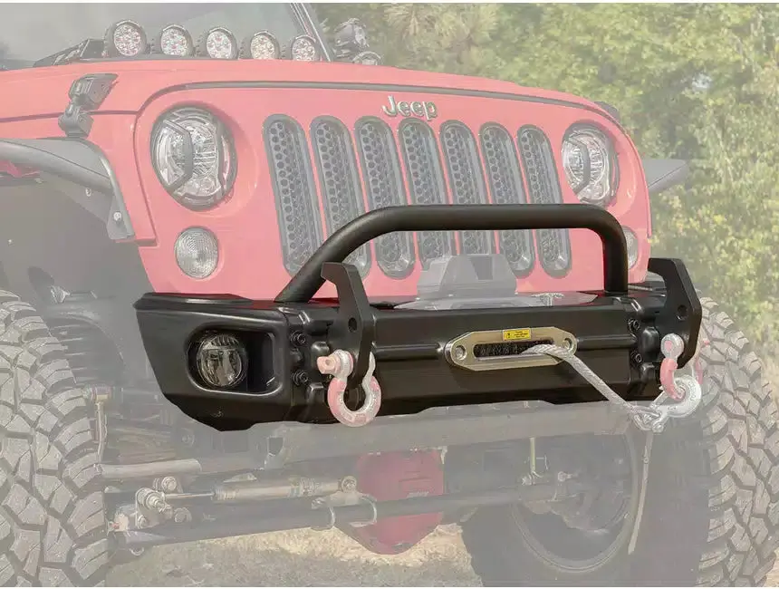 Jeep Jk  Rugged Ridge Arcus Front Bumper With Overrider 11549.13 1