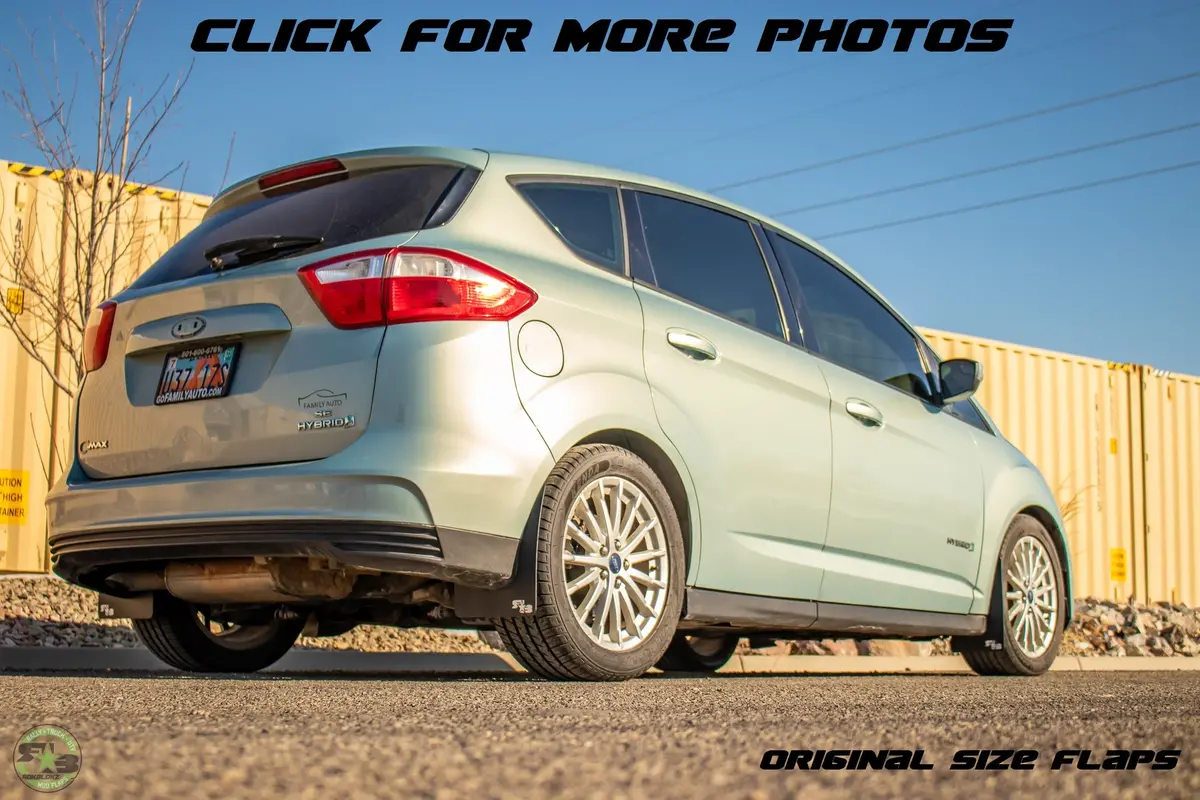 Ford C-Max 2013-2019 Rally Mud Flaps 1