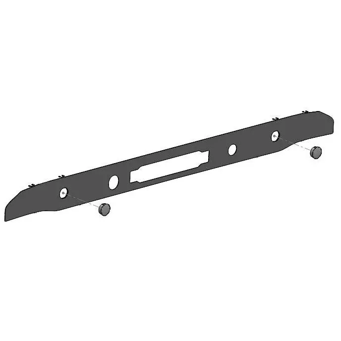 2019 - 2024 Ram Rebel & 2021 - 2024 Trx | Bumper Insert 1