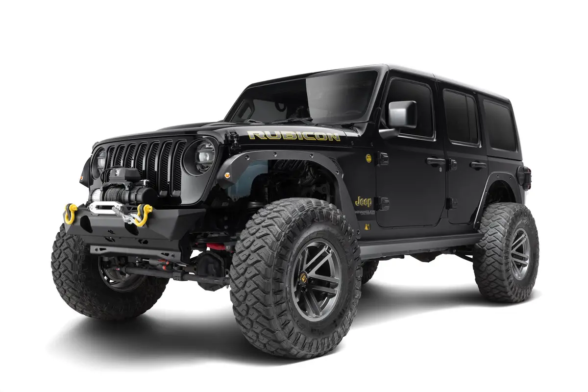 Bushwacker 14096 Trail Armor Fender Flare Delete Kit For 18-21 Jeep Wrangler Jl 1