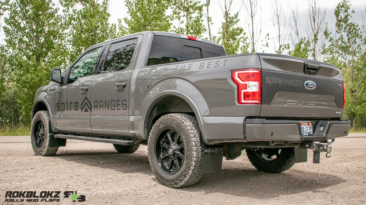 Ford F-150 2015-2020 Step Back Mud Flaps 1