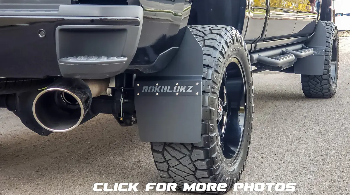 Chevrolet Silverado 1500/2500/3500Hd Step Back (3Rd Gen) 2015-2018 Srw Mud Flaps 1