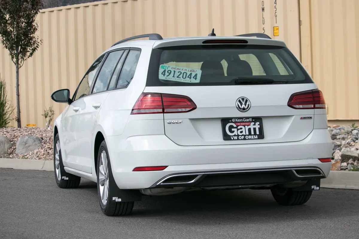 Vw Mk7, Mk7.5 Golf Sportwagen Rally Mud Flaps 2015+ 14