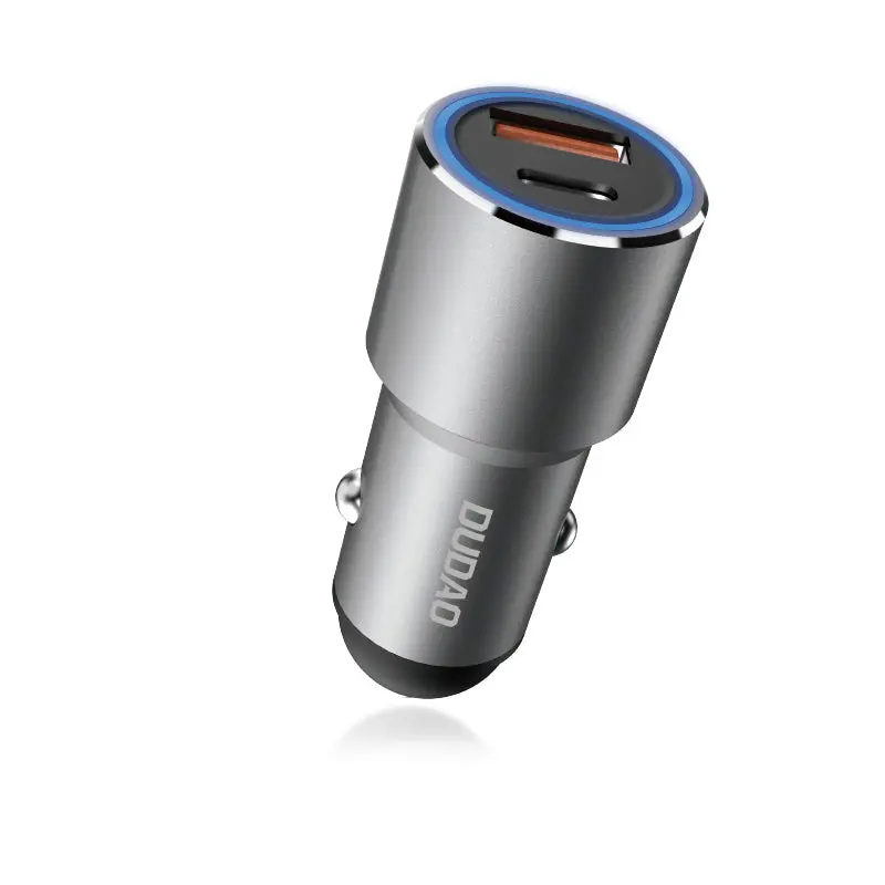 Dudao R4pq Pd20w Metal Smart Usb-C Car Charger 1