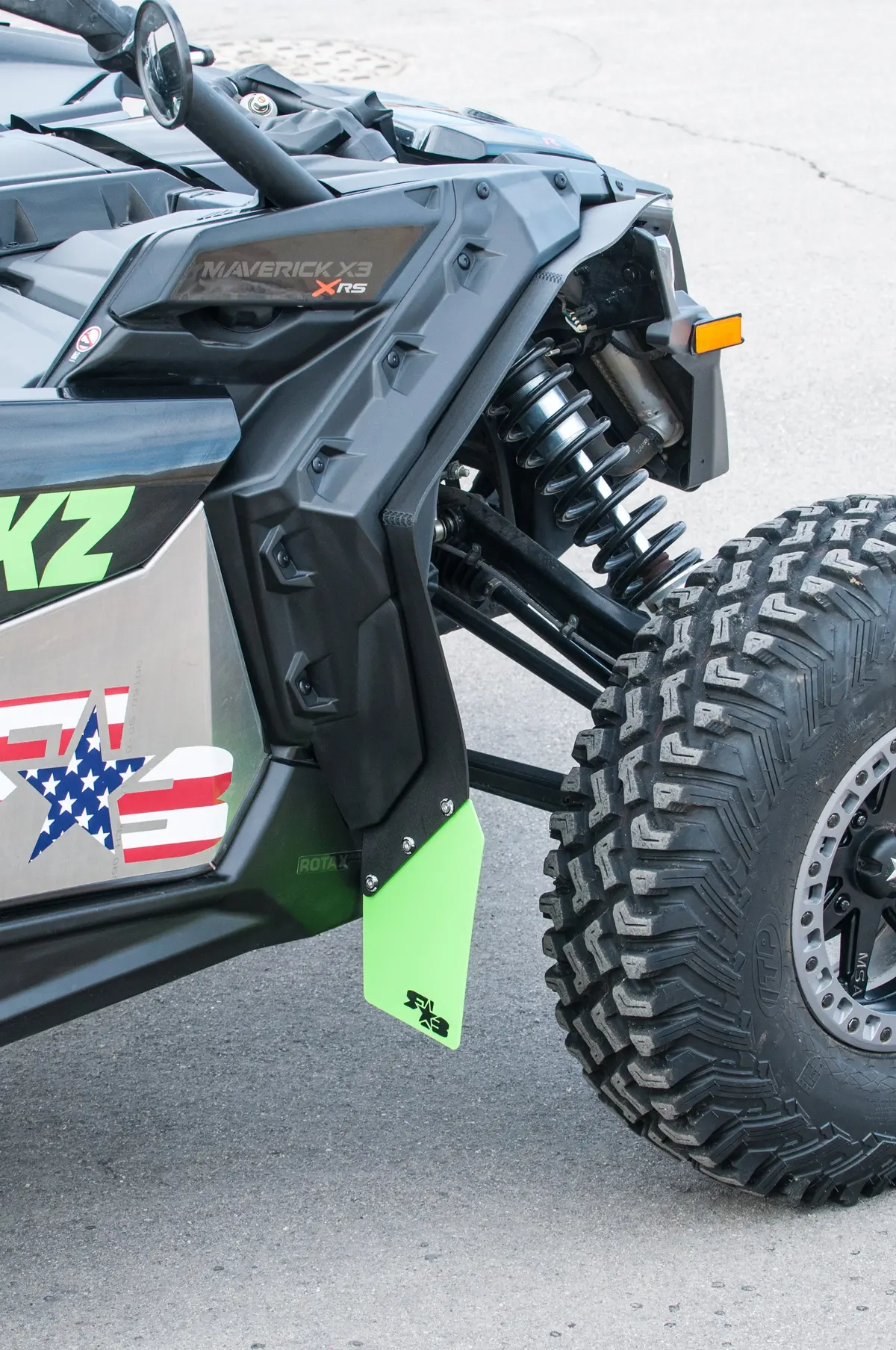 Can-Am Maverick X3 Fender Extensions 2017+ - Requires Brp Fenders 10