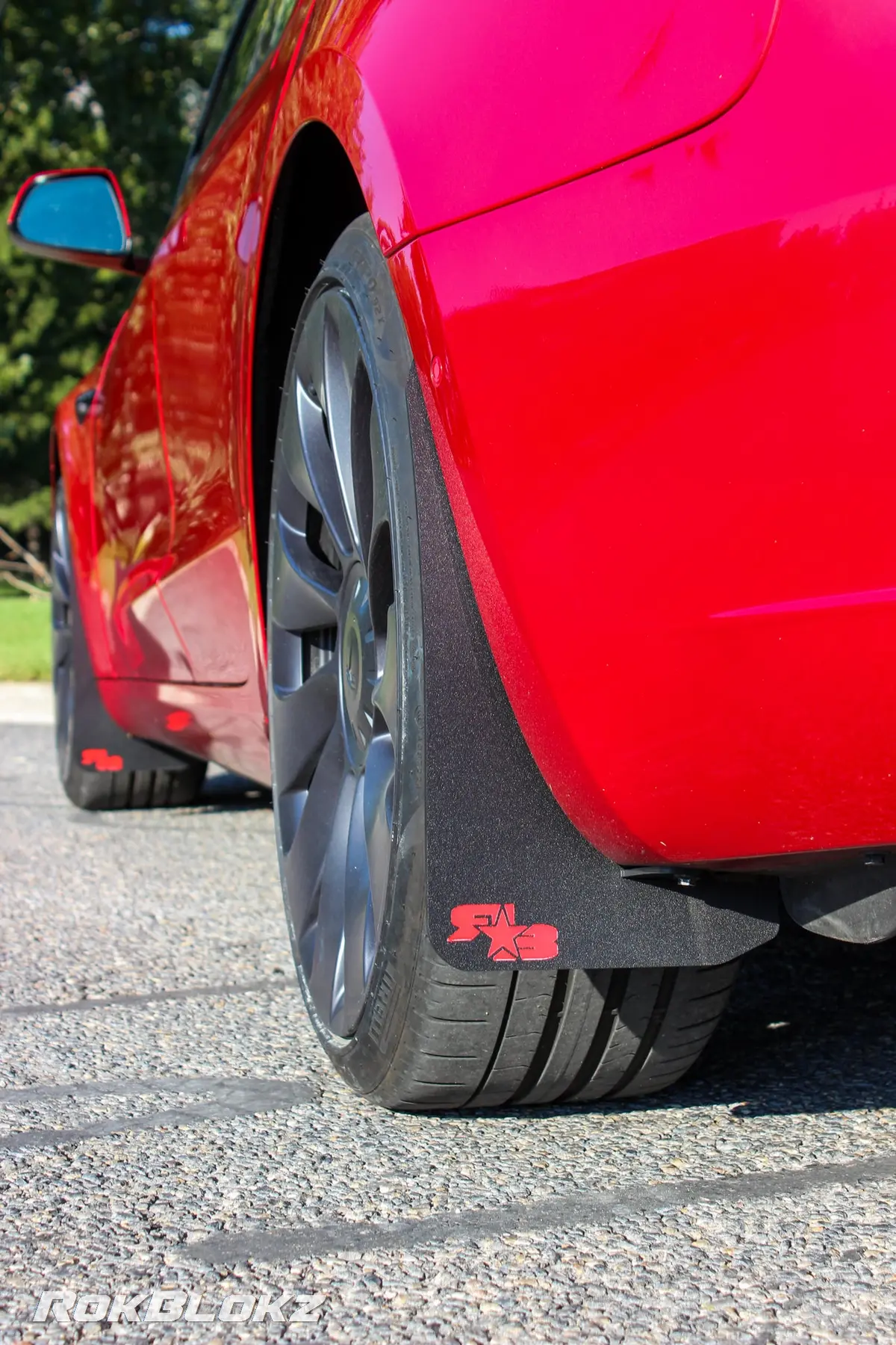 Tesla Model 3 2017-2023 Rally Mud Flaps & Splash Guards 4