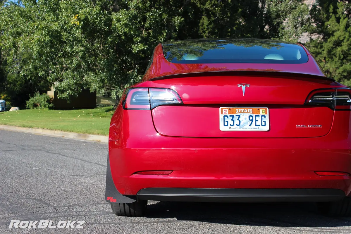 Tesla Model 3 2017-2023 Rally Mud Flaps & Splash Guards 6