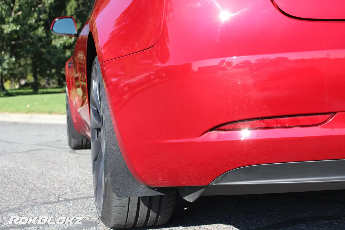 Tesla Model 3 2017-2023 Rally Mud Flaps & Splash Guards 8