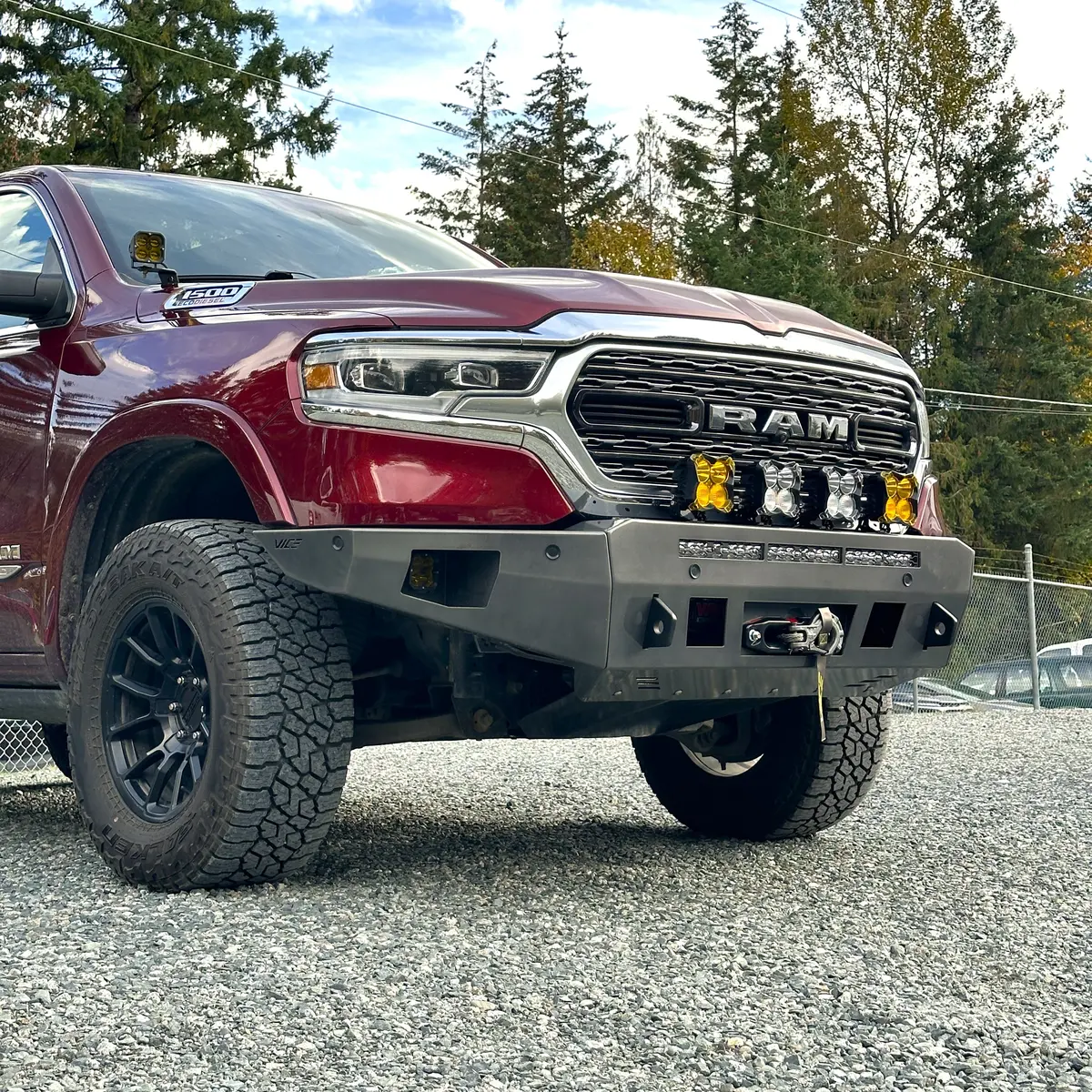 Mod V2 Front Bumper | 5Th Gen | 2019 - 2024 Ram 1500 Dt 1