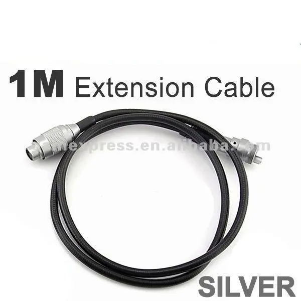 Cable-Vid-700 1M Aluminum Silver Extension Cable For Video Inspection Camera Endoscope Borescope Snakescope Snake Scope 1