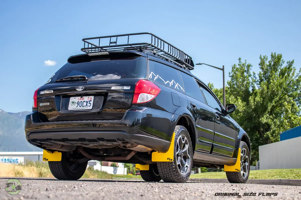 Subaru Outback 2008-2009 Rally Mud Flaps 1