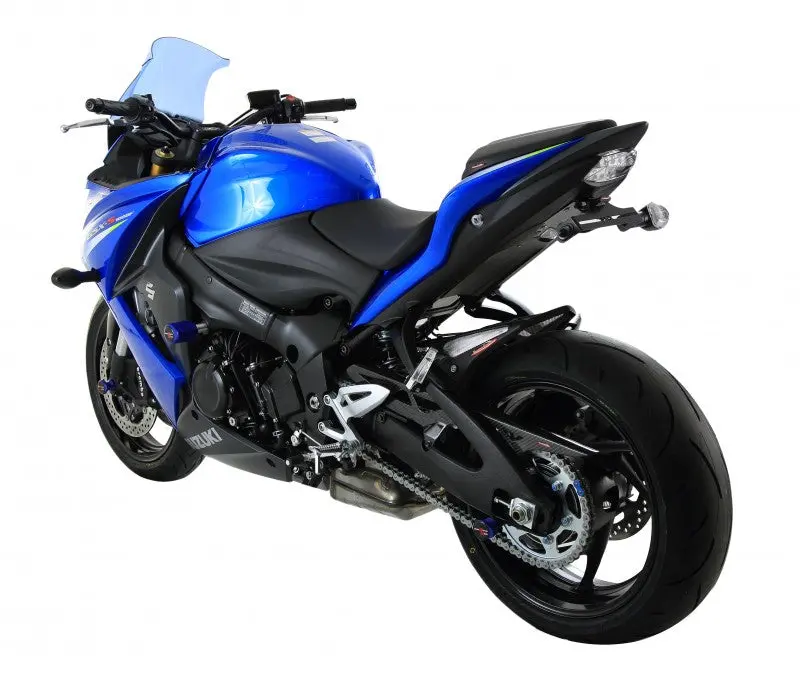 Suzuki Gsx-S1000  2015-2022  Carbon Look & Silver. Mesh Rear Hugger By Powerbronze 1