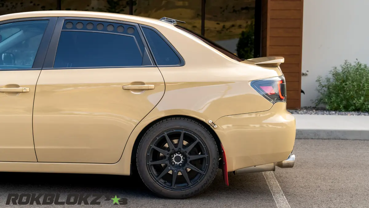 Subaru Wrx (Narrow Body) 2008-2010 Window Vents 1