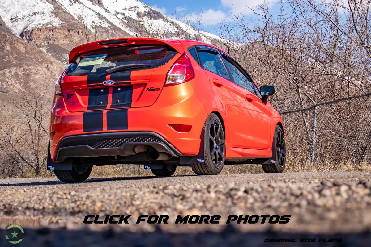 Ford Fiesta St (6Th Gen) 2014-2019 Rally Mud Flaps 1